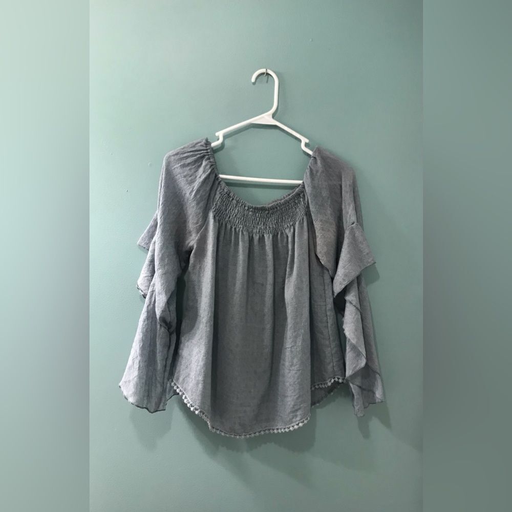 NWOT … Super Sassy “Size: S” Peasant Top / Blouse